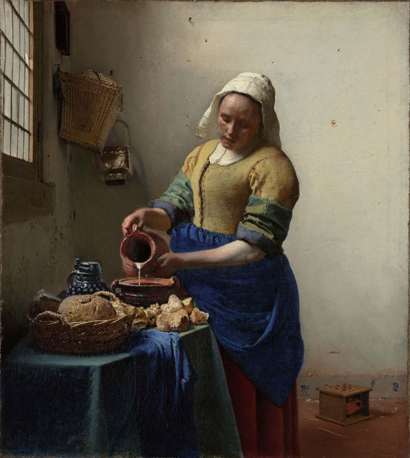 Johannes VERMEER (1632-1675): La lechera - hacia 1657-1658